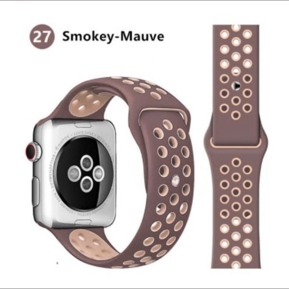 ⌚️NEW⌚ Smokey Mauve Sport Band For Apple Watch